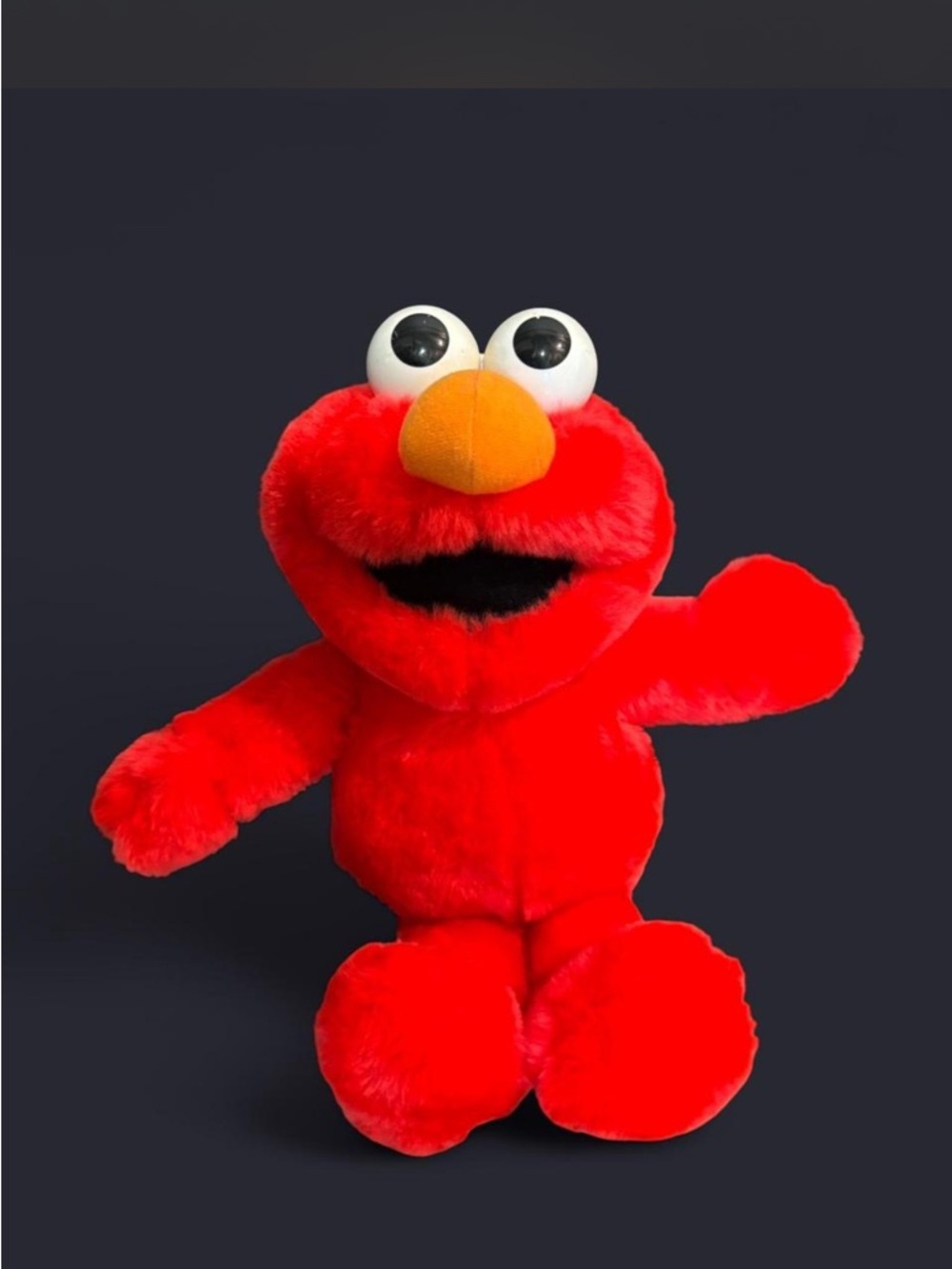 Vintage 1997 Talking Elmo Character Plush Toy